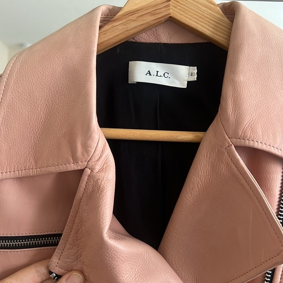 ALC Duvall leather jacket- size 2 - Picture 4 of 16